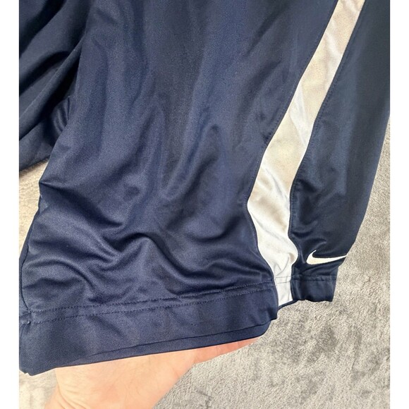 Nike Basketball Shorts Mens M Navy Blue Athletic Performance Training Swoosh - Picture 4 of 10